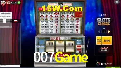 007Game - User Statistics